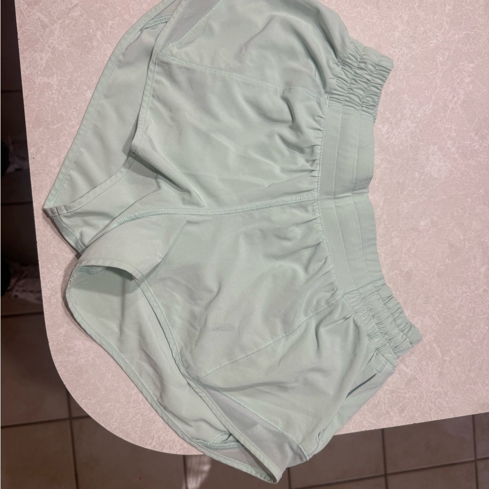 Lululemon Athletica Mint Green Athletic Shorts